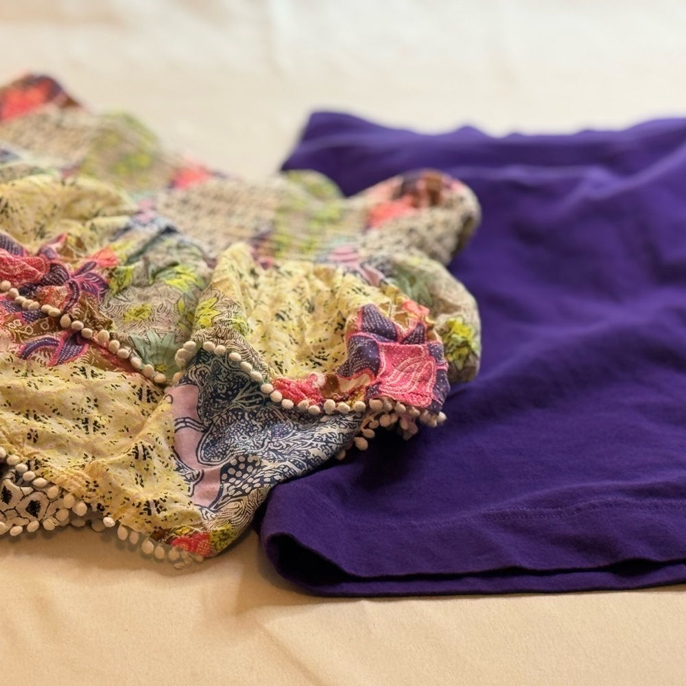 Victoria’s Secret Moda International Multicolor & Purple Skirt, Women’s Clothing